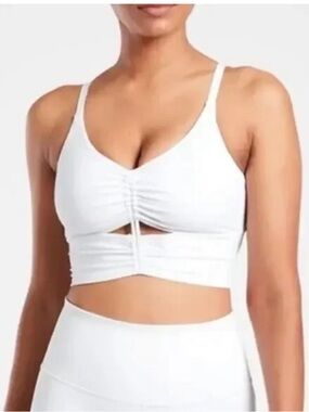 Athleta Longline Cinched
Cropped Bra top